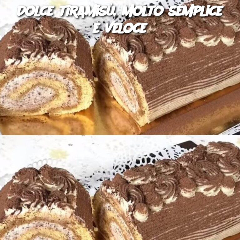 Dolce tiramisù, molto semplice e veloce
