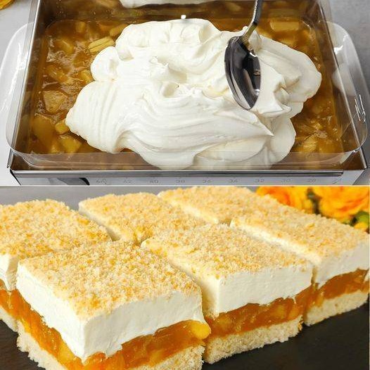 Li preparo tre volte a settimana, fette di budino che creano dipendenza.