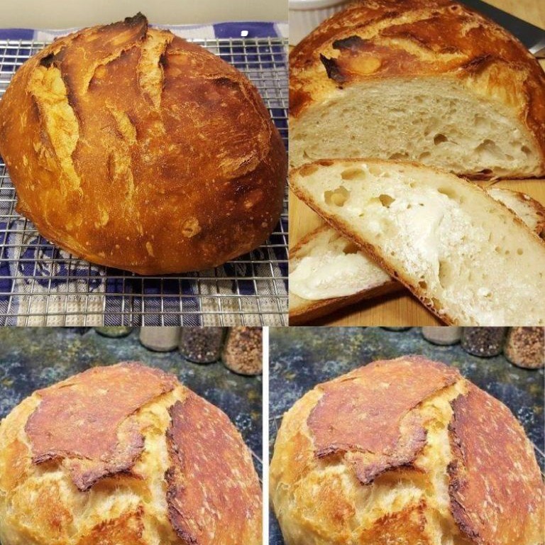Ricetta semplice per un pane rustico fatto in casa succoso