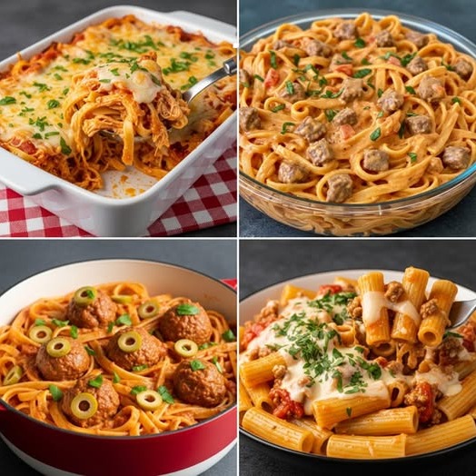 4 deliziose ricette per gli amanti della pasta