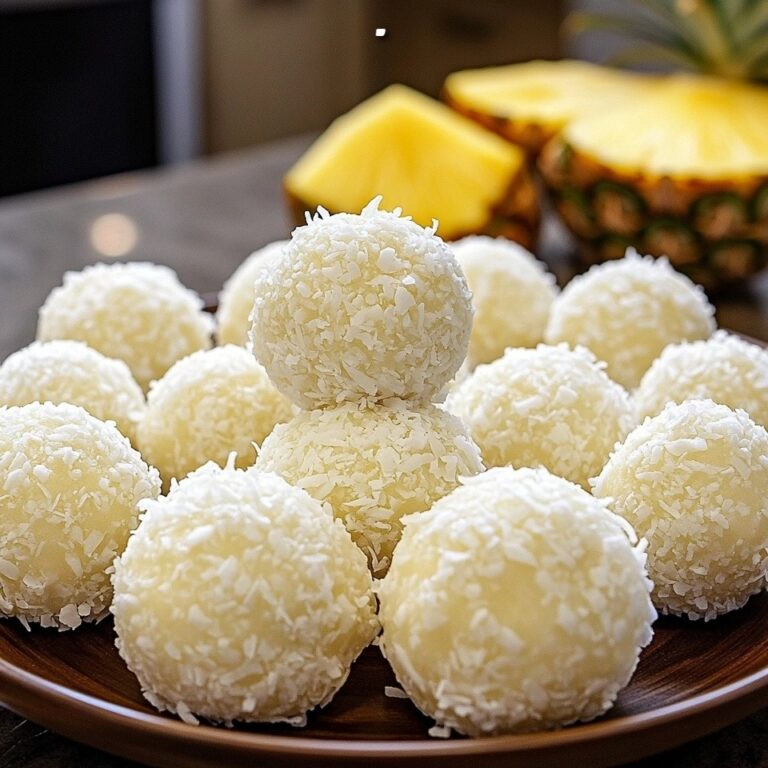 Palle Senza Cottura all’Ananas e Cocco