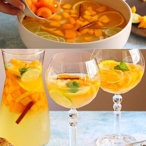 Sangria bianca: la ricetta della variante light da sorseggiare d’estate