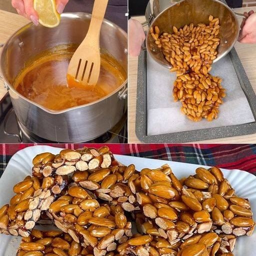 Croccante di mandorle: la ricetta semplice da fare in casa