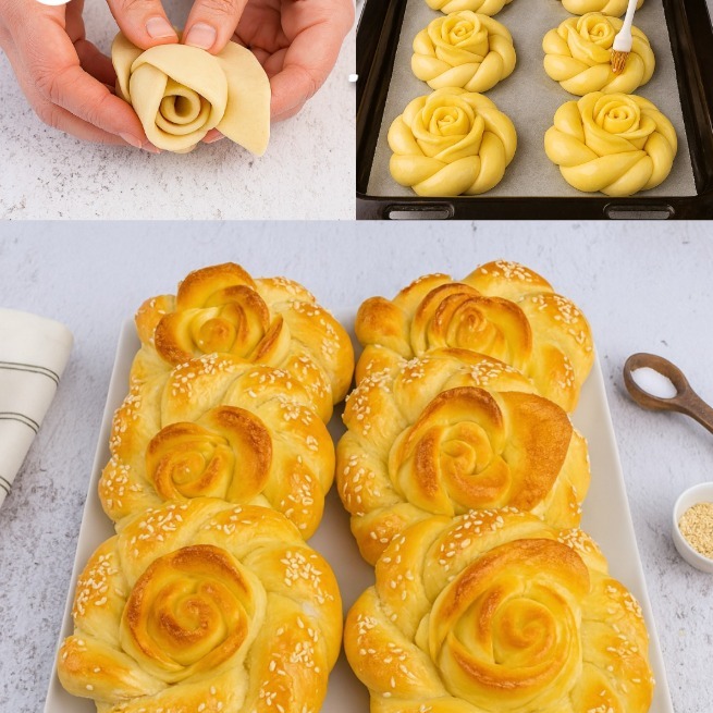 Rose di brioche: bellissime, soffici e incredibilmente facili da preparare