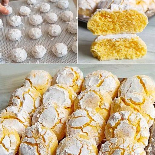 Crinkle cookies al limone: la ricetta per dolcetti semplici e profumati