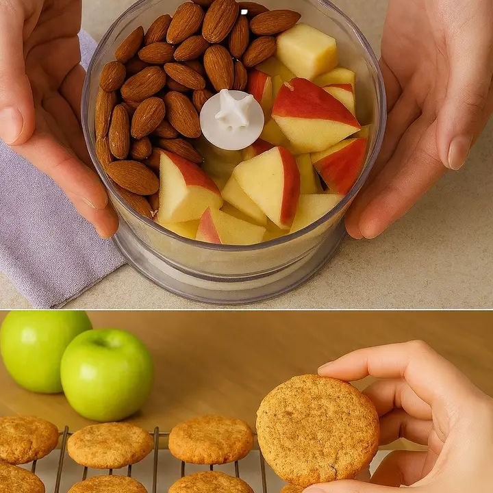 i biscotti di mela e mandorle che saziano senza appesantire