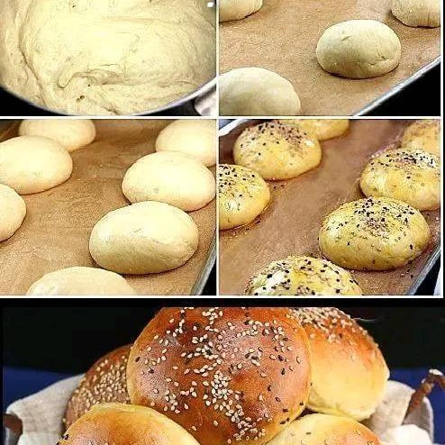 Panino con hamburger fatto in casa