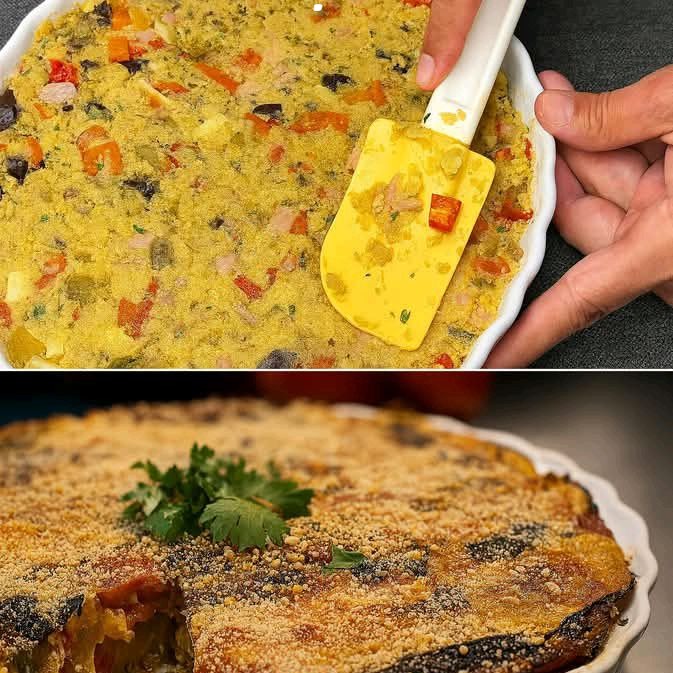 Torta Salata di Melanzane