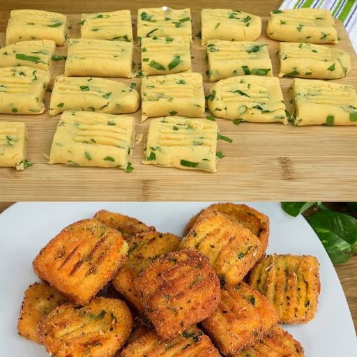 Frittelle croccanti di uova e patate