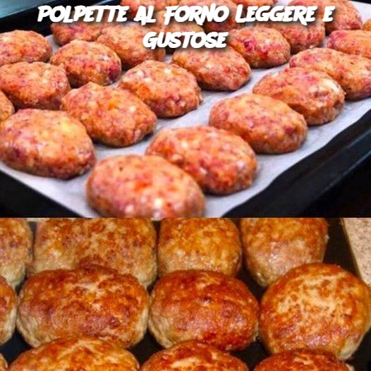 Polpette al Forno Leggere e Gustose