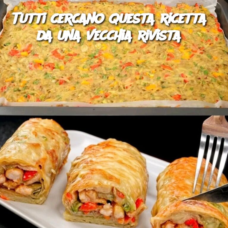 Tutti cercano questa ricetta da una vecchia rivista