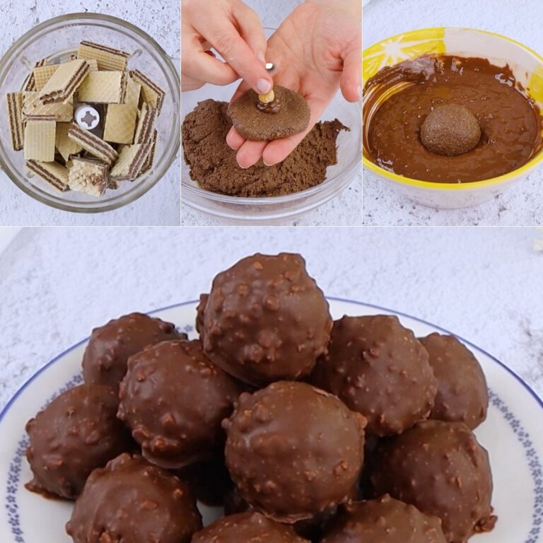 Tartufini di wafer e nocciole: pronti con soli 4 ingredienti