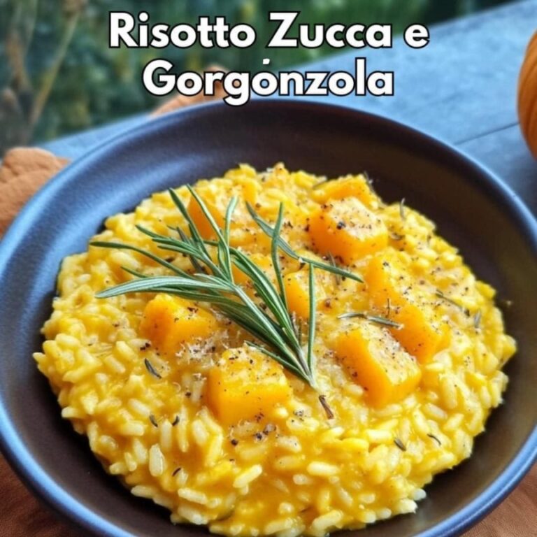Risotto Zucca e Gorgonzola