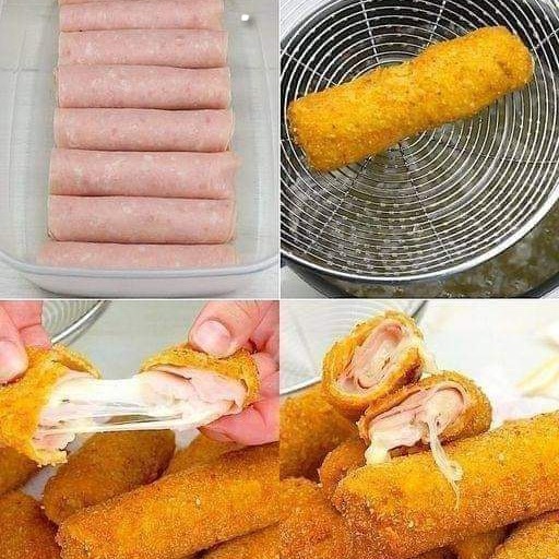 Involtini croccanti al prosciutto