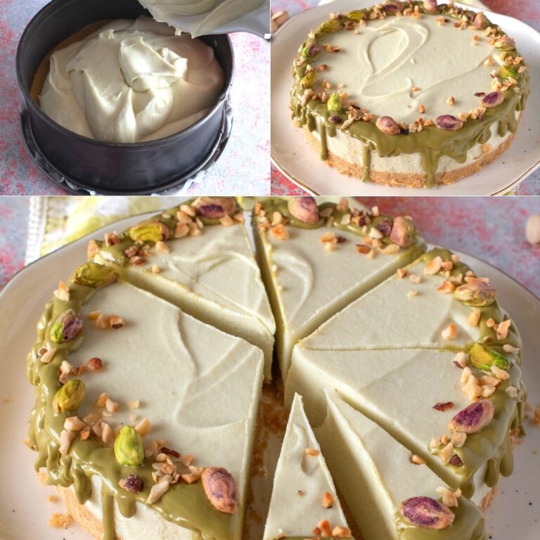 Cheesecake al pistacchio: la ricetta del dessert al cucchiaio fresco e cremoso