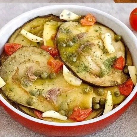 Le melanzane alla mediterranea di mia nonna