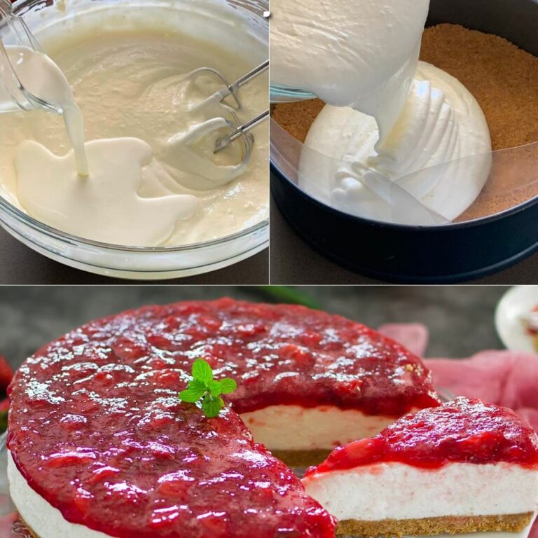 Cheesecake alle fragole: la ricetta fredda senza cottura