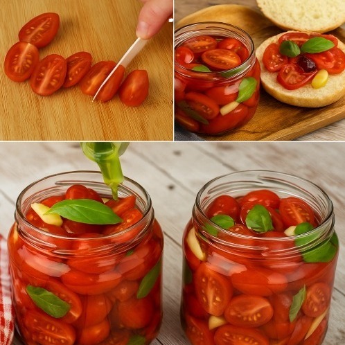 Pomodori in scatola fatti in casa per condire tutti i tuoi piatti