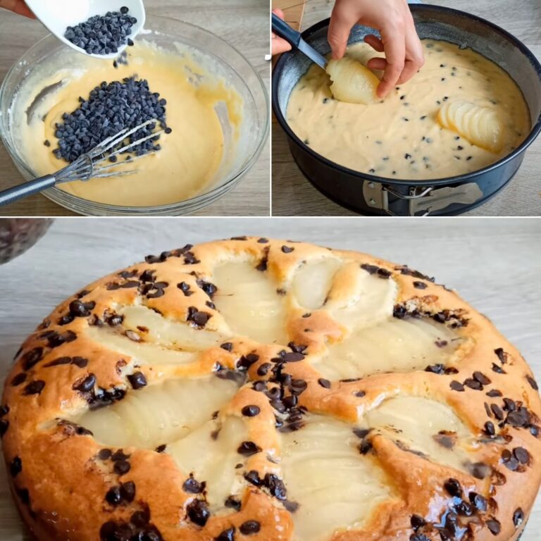 Torta pere e cioccolato: La ricetta per una torta soffice e deliziosa