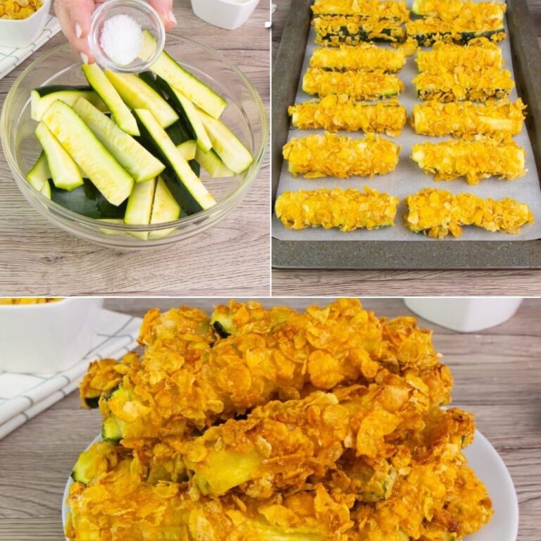 Cornflakes alle zucchine: buonissimi e croccanti