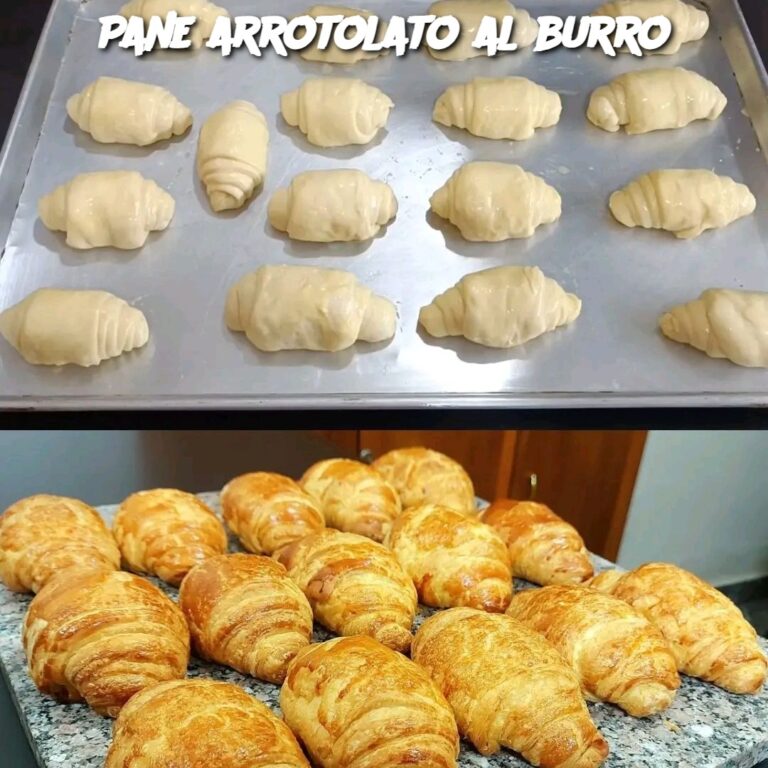Pane arrotolato al burro