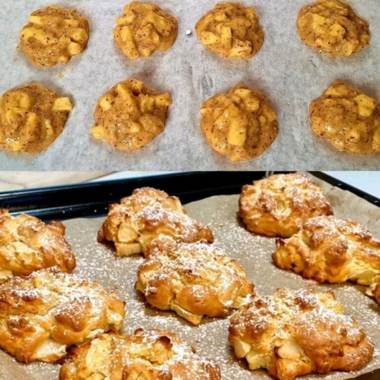 Biscotti che mangerete senza sensi di colpa! Deliziosi biscotti alle mele pronti in soli 5 minuti