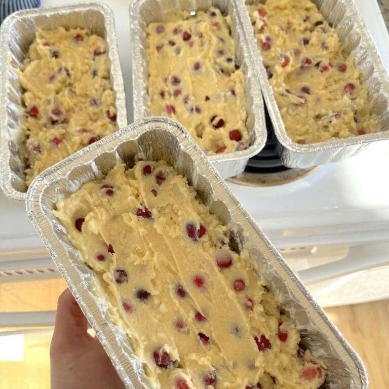 Ricetta del pane ai mirtilli rossi