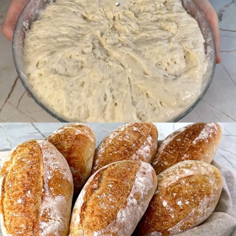 Non cuocere il pane finché non hai visto questa ricetta! Ricetta per un pane perfetto senza impasto