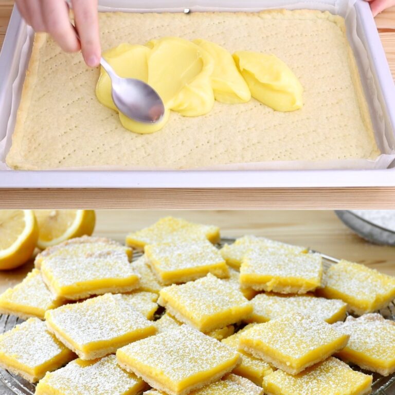 Lemon Bars: Deliziose Barrette al Limone