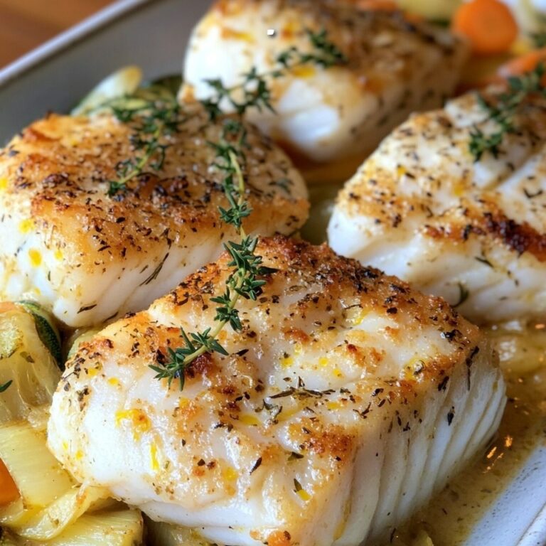 Filetti di merluzzo al forno con panna e verdure