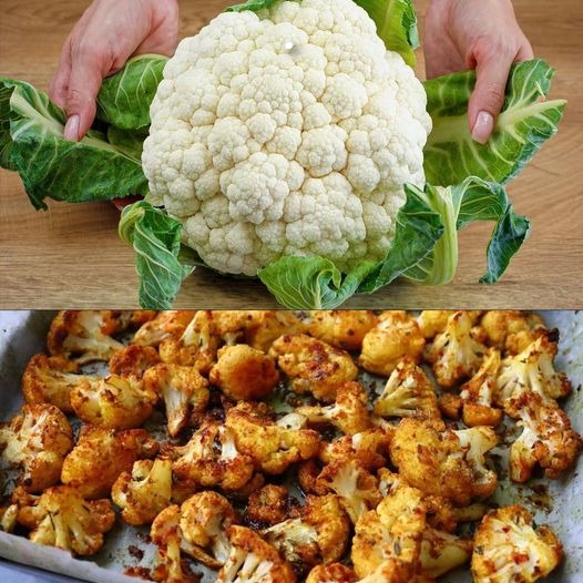 Cavolfiore al forno, semplice e croccantissimo
