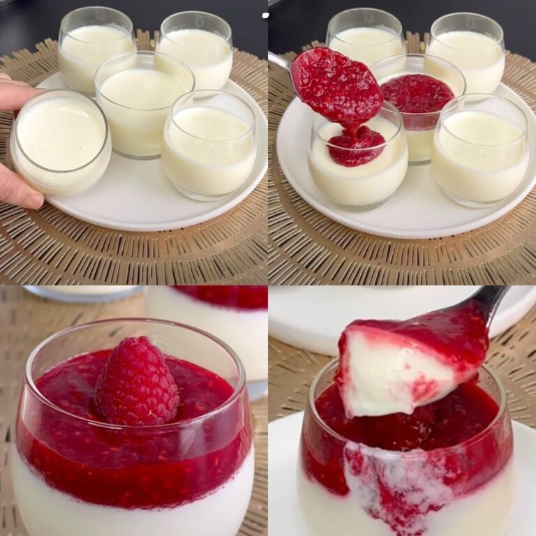 Budino alla vaniglia con coulis di lamponi: la ricetta di un delizioso dessert al cucchiaio