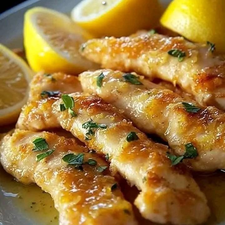 Straccetti di petto di pollo al limone. Salva la ricetta