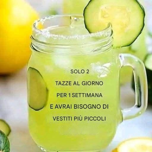 LIMONATA FRESCA AL CETRIOLO