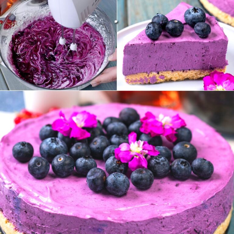 Cheesecake ai mirtilli: fresca e deliziosa, sorprenderà i vostri ospiti