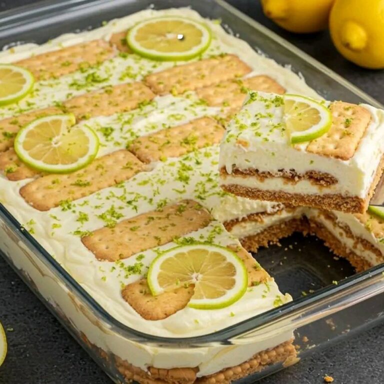 Torta fredda al limone, SENZA FORNO.
