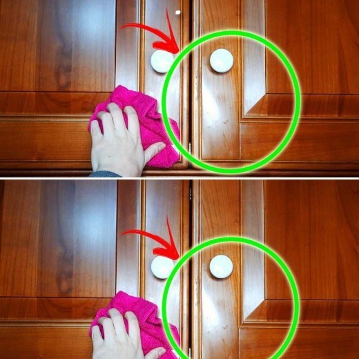 Il trucco geniale per rimuovere il grasso dai mobili della cucina