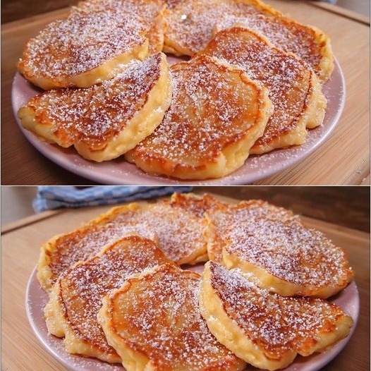 Succosi pancake alle mele in 5 minuti! La ricetta per la colazione più semplice e veloce