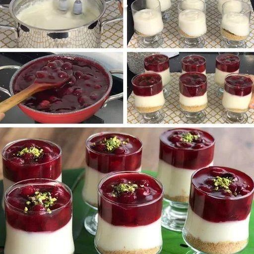 CHEESECAKE AL BICCHIERE PRONTO IN 10 MINUTI