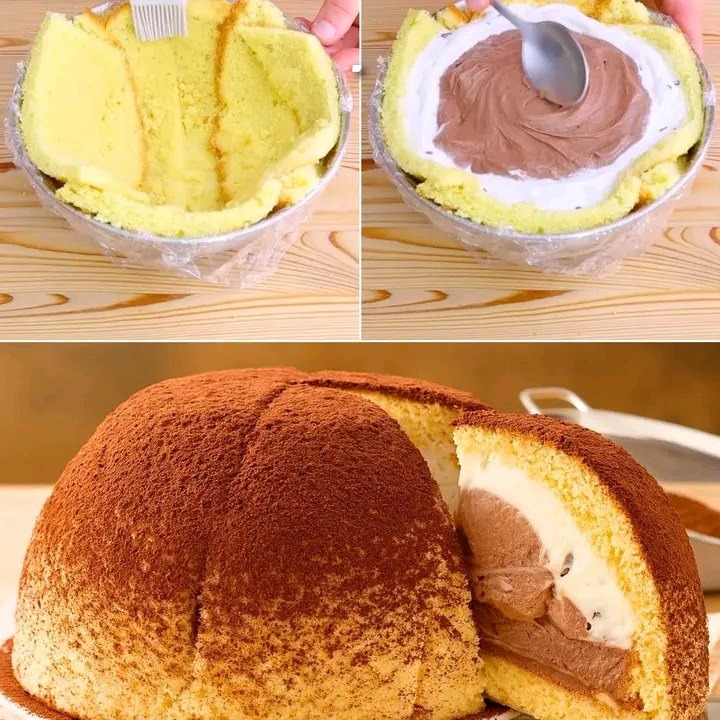 Zuccotto Gelato Fatto in Casa