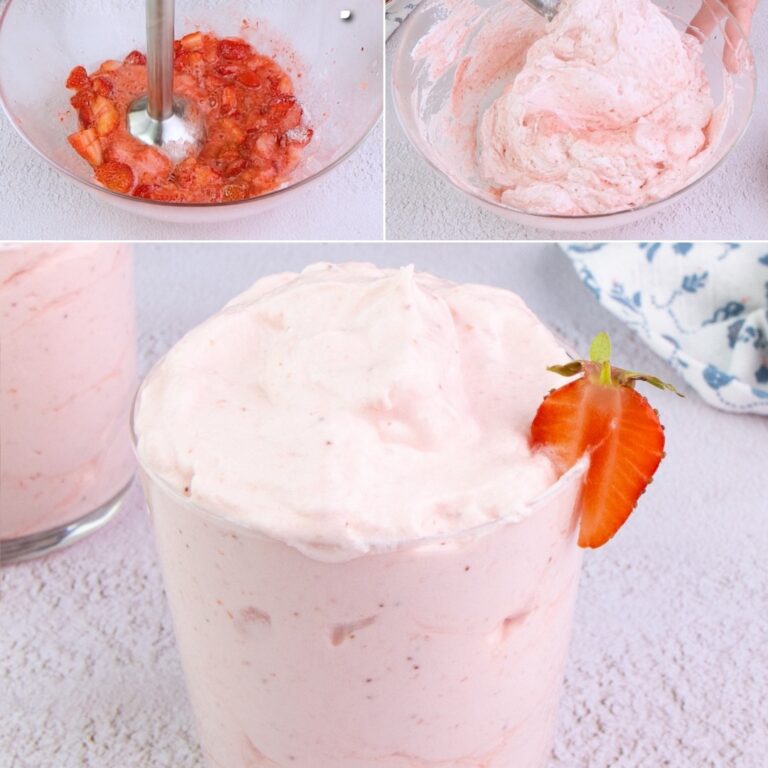 Mousse alle fragole 3 ingredienti: la ricetta del dessert primaverile fresco e cremoso!