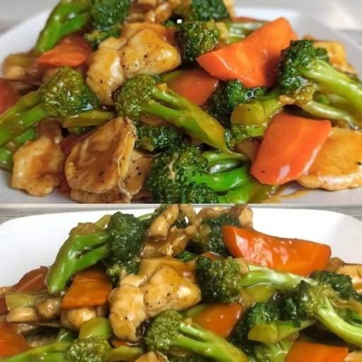 Ricetta broccoli e carote saltati in padella con pollo