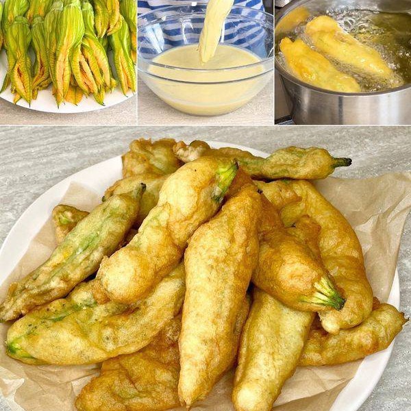 FIORI DI ZUCCA FRITTI LA RICETTA PERFETTA