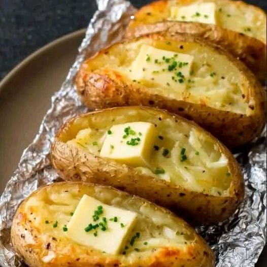 Patate ripiene di formaggio
