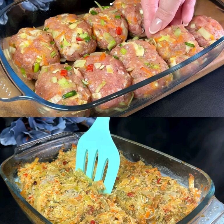 Ricetta semplice ed economica con carne macinata! Sformato di maiale e cavolo al forno