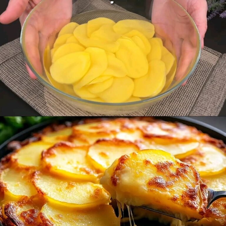 Questa è la ricetta più deliziosa per patate e formaggio per cena. Dovete assolutamente provarla.