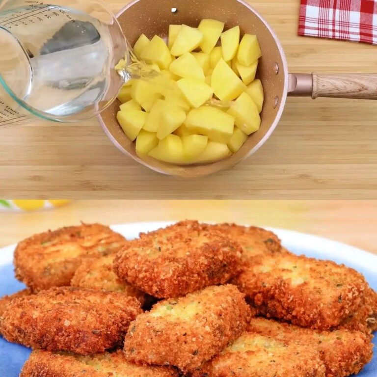 Bocconcini di patate croccanti al parmigiano e alle erbe aromatiche con pane alle erbe italiane