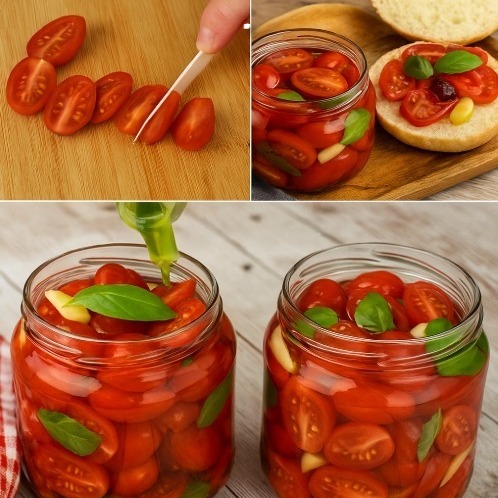 Pomodori in scatola fatti in casa per condire tutti i tuoi piatti