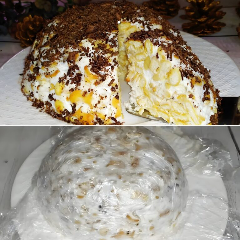 Torta in 15 minuti! Solo 5 ingredienti! Niente cottura! Veloce, economica e buonissima