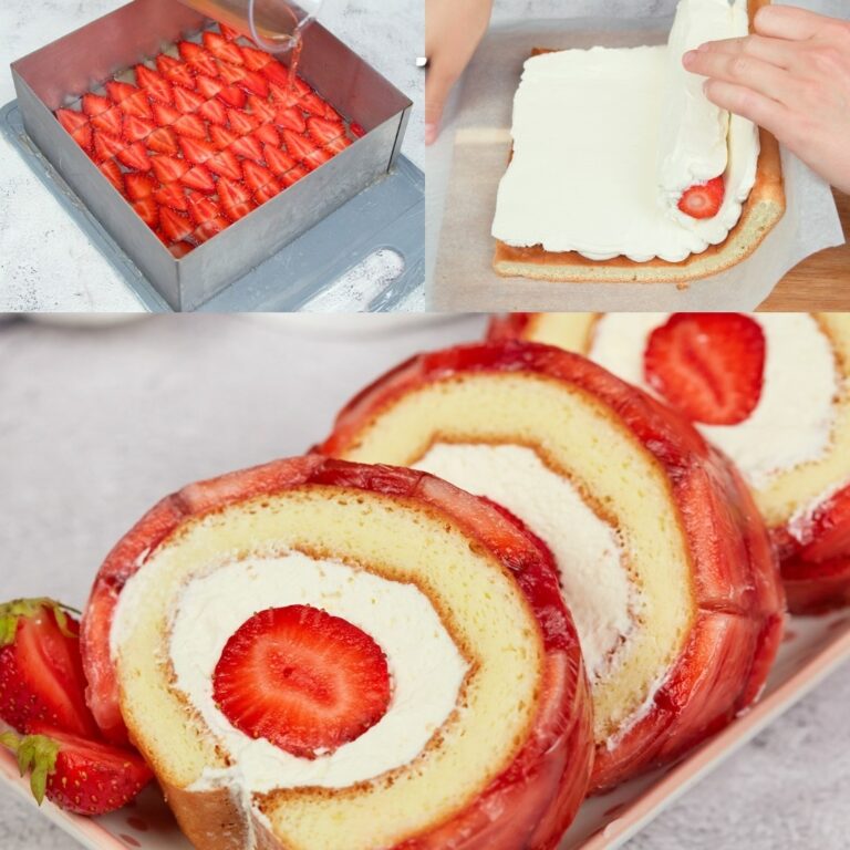 Swiss Roll con gelatina di fragole: la ricetta per un dessert leggero e rinfrescante, da non perdere